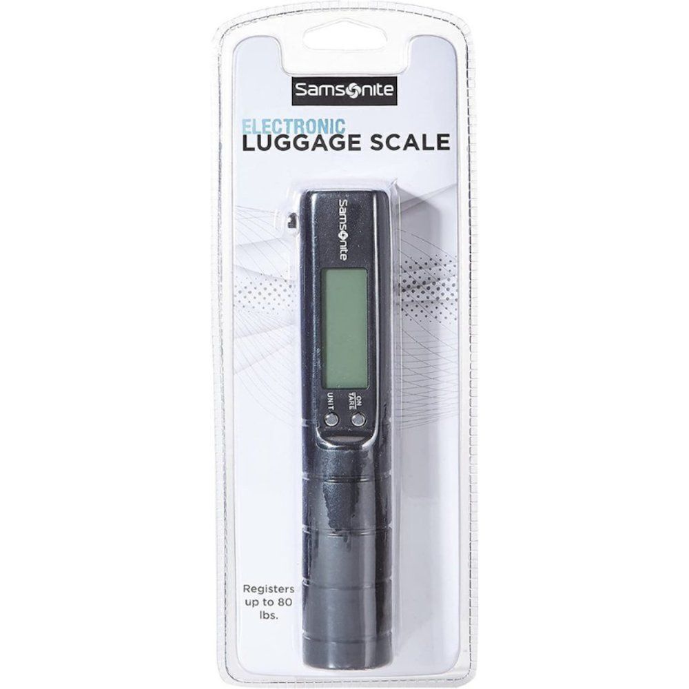 Samsonite Black Electronic Luggage Scale One Size